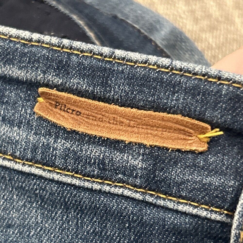 Pilcro and the Letterpress Jeans Womens 28 Parallel Straight Mid Rise Stretch - Picture 6 of 8